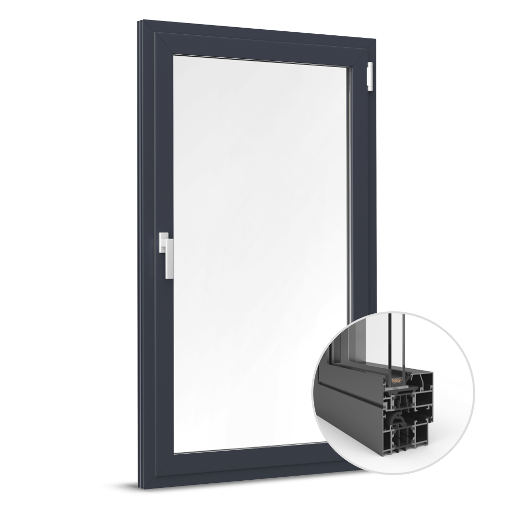 uPVC-aluminium windows